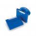 Rexel Optima Job Box Polypropylene Magnetic-seal for 400 Sheets 40mm A4 Blue 2102482