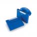 Rexel Optima Job Box Polypropylene Magnetic-seal for 400 Sheets 40mm A4 Blue