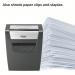 Rexel Momentum X410 Paper Cross Cut Paper Shredder, Shreds 10 Sheets At Once, £15 Cashback, P4 Security Level, Small Office Use, 23L bin capacity 2104571