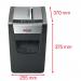 Rexel Momentum X410-SL Slimline Cross Cut Paper Shredder, Shreds 10 Sheets At Once, £15 Cashback, P4 Security Level, Small Office Use, 23L bin  2104573