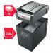 Rexel Momentum X312-SL Slimline Paper Shredder - P3 Cross Cut Security, HomeHome Office, 23L bin capacity  2104574