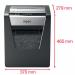 Rexel Momentum X415 Cross Cut Paper Shredder, Shreds 15 Sheets At Once, £15 Cashback, P4 Security Level, Small Office Use, 23L bin capacity 2104576