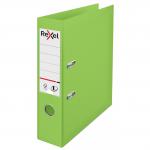 Rexel Choices A4 Lever Arch File, Green, 75mm Spine Width, No1 Power - Outer carton of 10 2115505