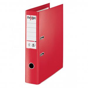 Rexel Choices Foolscap Lever Arch File, Red, 75mm Spine Width, No1