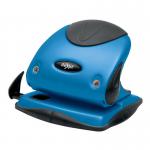 Rexel Choices P225 2 Hole 25 Sheet Metal Punch Blue 2115693