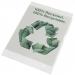 Rexel 100% Recycled Plastic Folder A4 Pack of 100 Clear 2115704