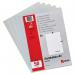 Rexel Nyrex™ Heavy Duty A4 Document Folder, Glass Clear, Heavy Duty 160mic, Cut Flush, L-Folder, Pack of 50 21685090