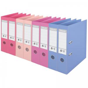 Esselte No.1 Solea 75mm A4 Power Lever Arch File - Assorted - Outer