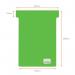 Nobo Printable T-Cards Size 3 Green (Pack 20) 2403005