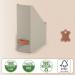 Leitz Puro Magazine File, 100% recycled card, pack of 2 24710012