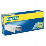 Rapid Standard Staples 266 (5000) - Outer carton of 10 24861800