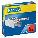 Rapid SuperStrong Staples 917 (1000) - Outer carton of 5 24871600