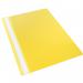 Esselte VIVIDA Report Flat File A4 Yellow Plastic With Clear Front (Box 25) 28318