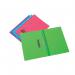 Rexel Jiffex Bright Foolscap Transfer Files Assorted (Pack 12) 2900082