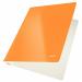 Leitz WOW A4 Laminated Card Report File - Orange (Pack of 10) 30010044