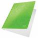 Leitz WOW A4 Card Flat File. Green - Outer carton of 10 30010054