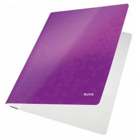 Leitz WOW A4 Flat File - Purple - Outer carton of 10 30010062