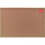 Nobo Cork Noticeboard Oak Framed 1800x1200mm 37639005