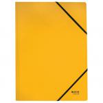 Leitz Recycle Card Folder with elastic bands, Yellow - Outer carton of 10 39080015