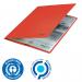 Leitz Recycle Card Folder with elastic bands, Red - Outer carton of 10 39080025