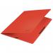 Leitz Recycle Card Folder with elastic bands, Red - Outer carton of 10 39080025