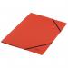 Leitz Recycle Card Folder with elastic bands, Red - Outer carton of 10 39080025