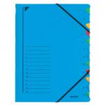 Leitz Office Divider Book, 12 tabs, A4, Blue 39120035