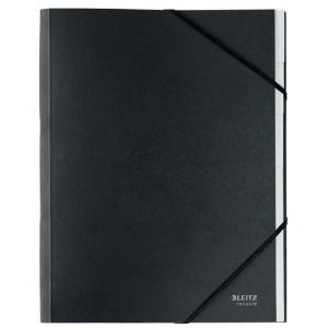 Leitz Recycle Card Divider Book A4, 6 Tabs, Black - Outer Carton Of 6