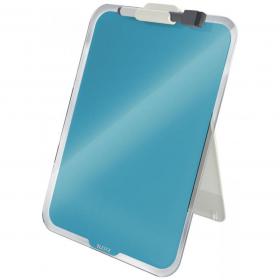 Leitz Cosy Glass Desktop Easel A4, Calm Blue 39470061