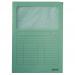 Leitz Window Folder A4 - Light Green - Outer carton of 100 39500050