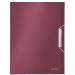 Leitz Style Box File Polypropylene 30mm Garnet Red - Outer carton of 5 39560028