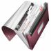 Leitz Style A4 Expanding File with 6 Compartments, Garnet Red - Outer carton of 5 39570028