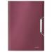 Leitz Style A4 Expanding File with 6 Compartments, Garnet Red - Outer carton of 5 39570028