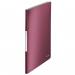 Leitz Style Display Book. Polypropylene. 20 pockets. 40 sheet capacity. A4. Garnet Red. - Outer carton of 10 39580028