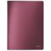 Leitz Style Display Book. Polypropylene. 20 pockets. 40 sheet capacity. A4. Garnet Red. - Outer carton of 10 39580028