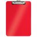 Leitz WOW Clipboard A4 - Red - Outer Carton of 10 39710026