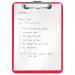 Leitz WOW Clipboard A4 - Red - Outer Carton of 10 39710026