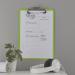 Leitz WOW Clipboard. 75 sheet capacity. A4. Green 39710054