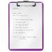 Leitz WOW Clipboard A4 - Purple - Outer carton of 10 39710062