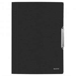 Leitz WOW 3 Flap Folder Polypropylene Style Satin Black - Outer carton