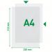 Leitz Quality Folder A4, 30% pre-consumer recycled plastic 40006003