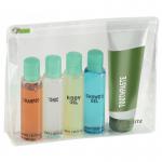 Leitz Complete Traveller Zip Pouch, Clear, Plastic, Size: M (Pack 2) 40080000