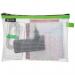 Leitz WOW water resistant Travel Pouch Medium Size: 24x17 cm. Green - Outer carton of 10 40250054