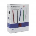 GBC CombBind Binding Combs, 51mm, 450 Sheet Capacity, A4, 21 Ring, White (Pack of 50) 4028207