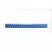 GBC CombBind Binding Combs, 22mm, 195 Sheet Capacity, A4, 21 Ring, Blue (Pack of 100) 4028622