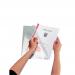 Leitz Premium Folder A4 Clear, extra strong 0.15 mm Polypropylene, reinforced (Pack 100) 41530003