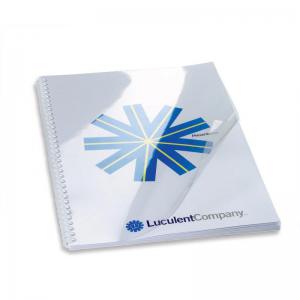 GBC HiClear Binding Cover A4 150 Micron Clear Pack 50 41600E