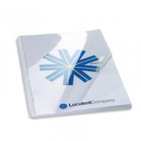 GBC HiClear™ Binding Cover A4 250 Micron Clear (Pack 50) 41606E