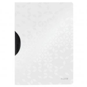 Leitz WOW ColorClip. Polypropylene. 30 sheet capacity. A4. White -