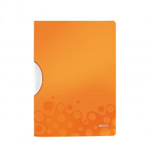 Leitz WOW Colorclip File A4 Polypropylene 30 Sheet Capacity Orange
